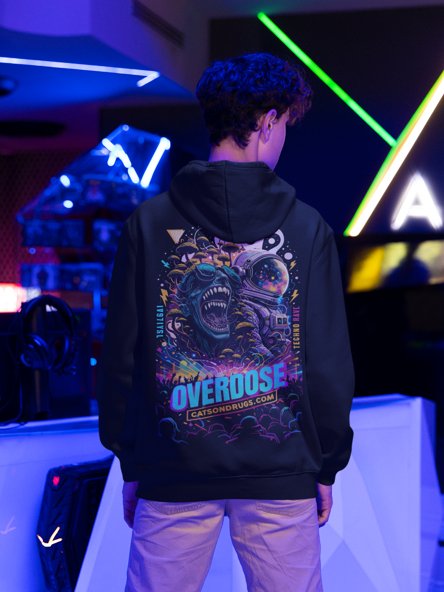 Overdose Organism | Trance Hoodie