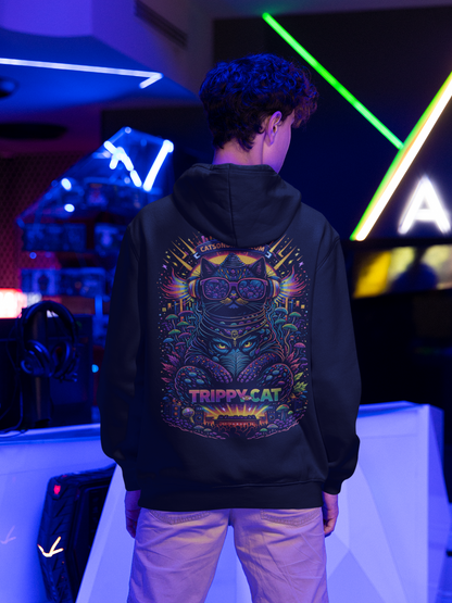 Trippy Hoodie | Trippy Buddha Cat