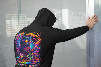 Acid Hoodie | Psychedelic Acid Cat