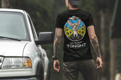 No Sleep Tonight - Unisex T-Shirt - CatsOnDrugs