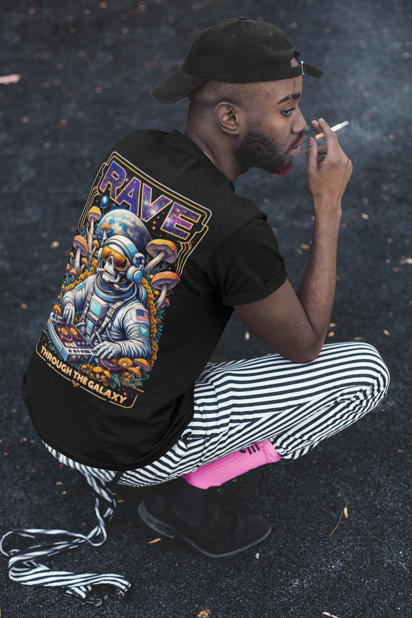 Rave T-Shirt | Psychedelic Astronaut