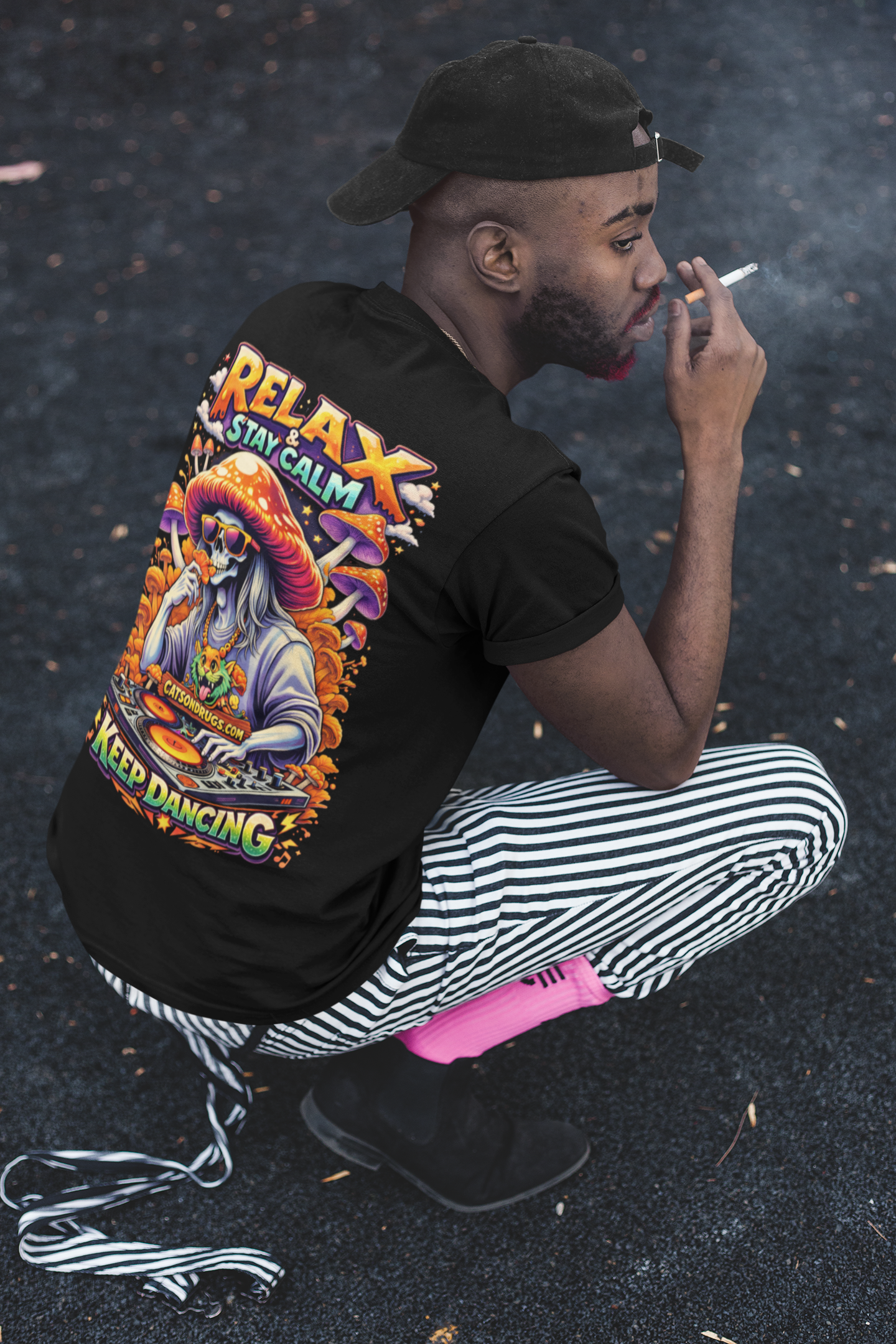 Rave T-Shirt | Stay Calm & Keep Dancing