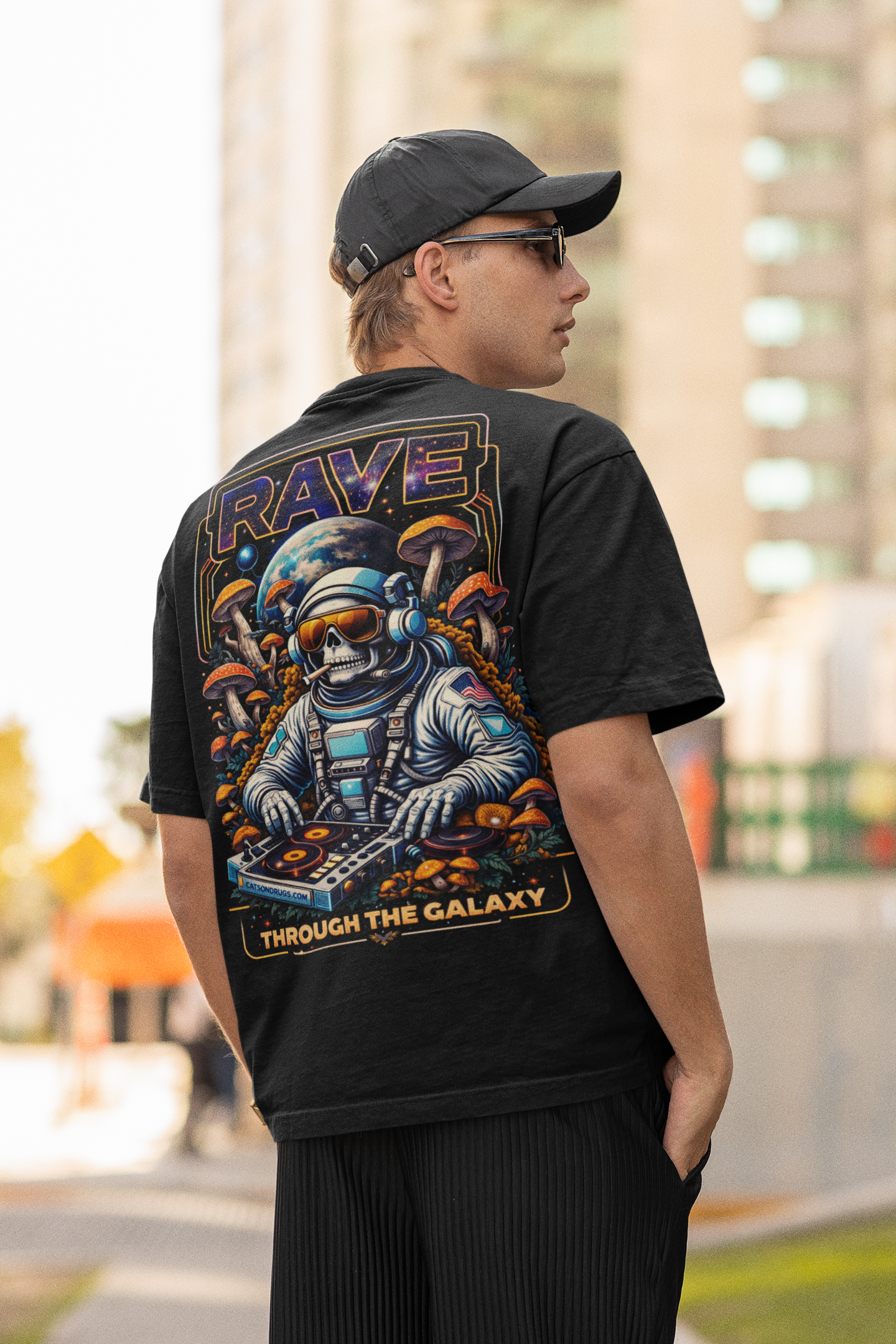Rave T-Shirt | Psychedelic Astronaut