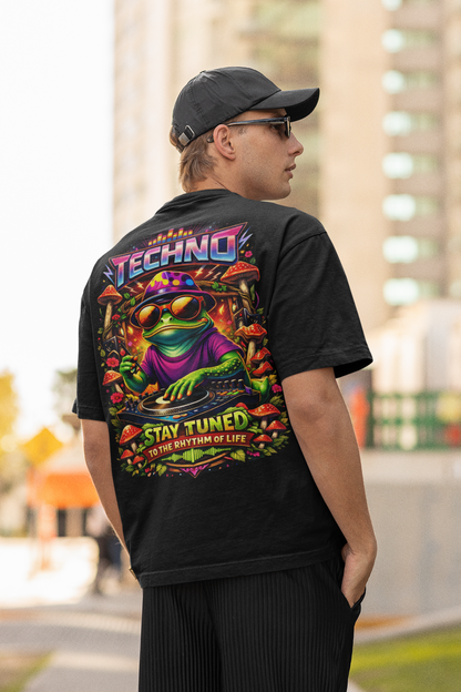Psychedelic T-Shirt | Techno Frog