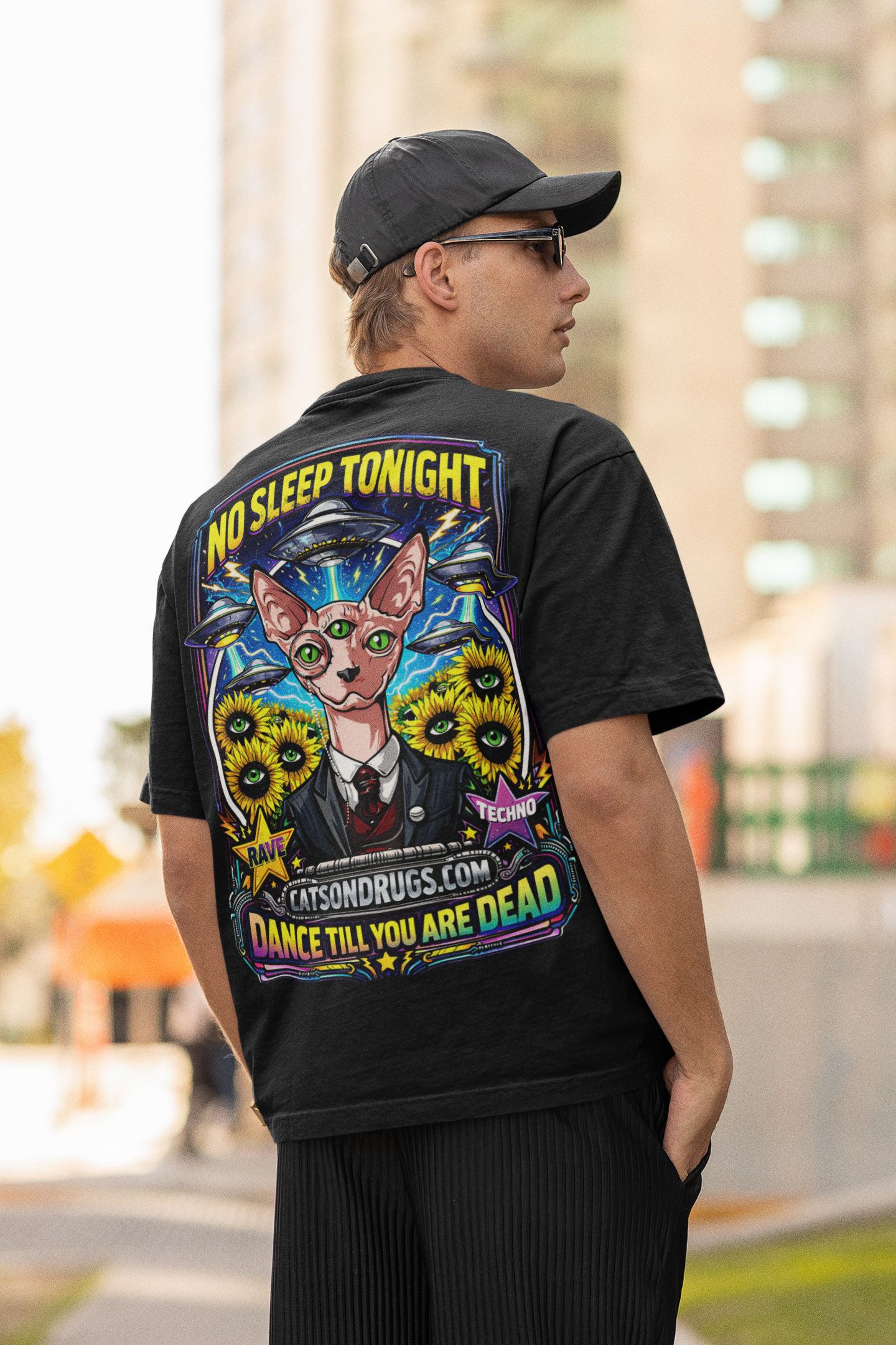 Rave T-Shirt | No Sleep Tonight