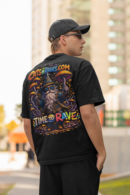 Techno T-Shirt | Time to Rave Organism