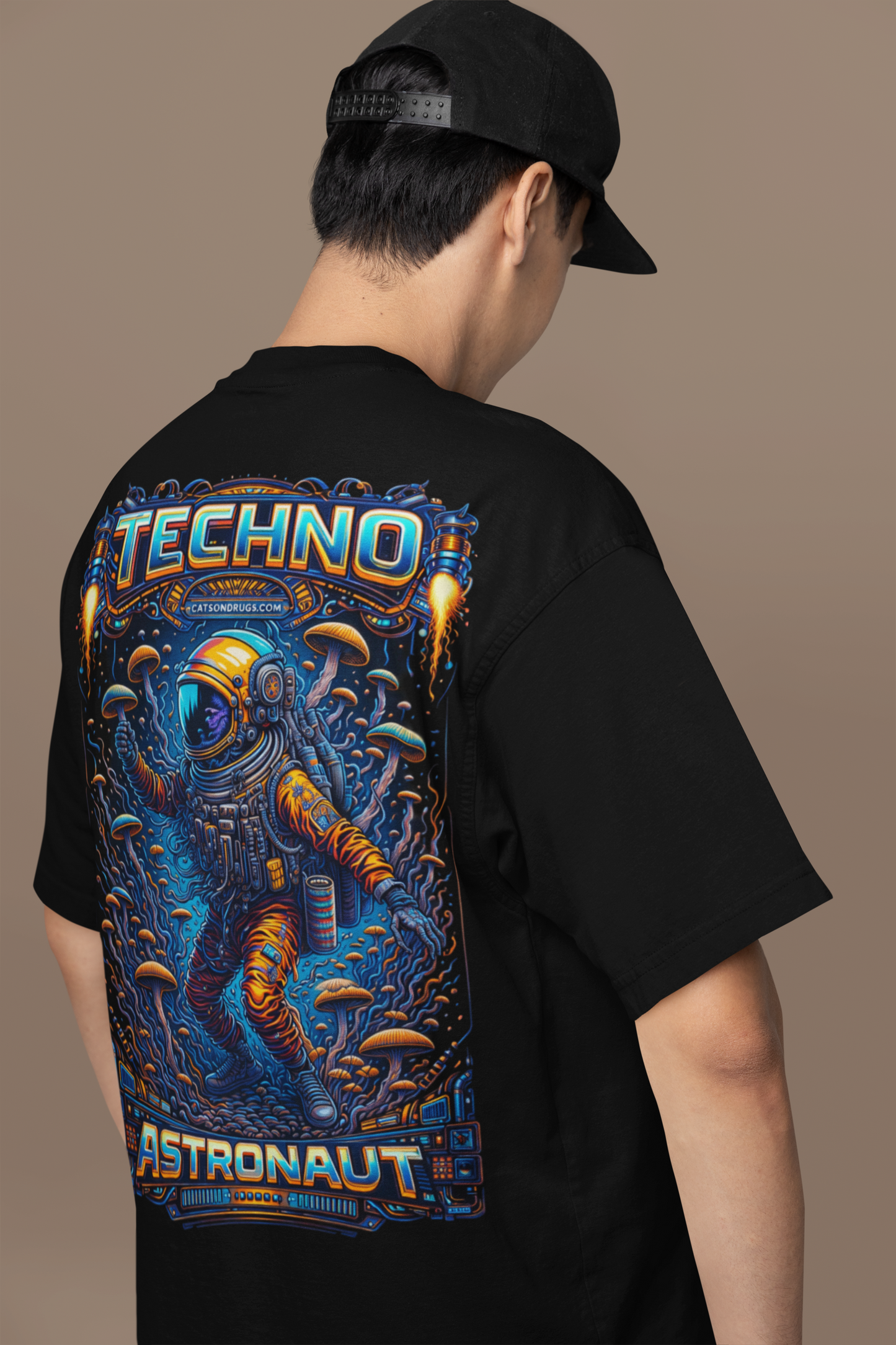 EDM T-Shirt | Techno Astronaut