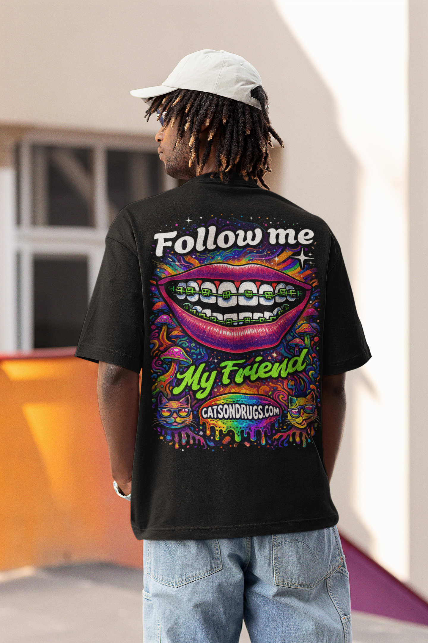 Psychedelic T-Shirt | Follow Me Organism