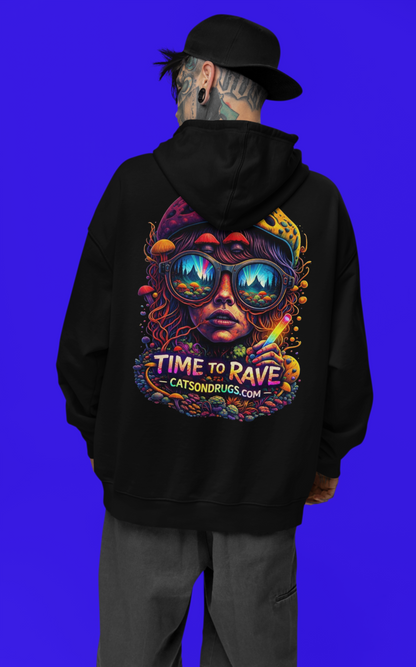Time to Rave Organism | Rave Hoodie