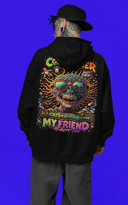 Psychedelic Hoodie | Come Closer My Friend