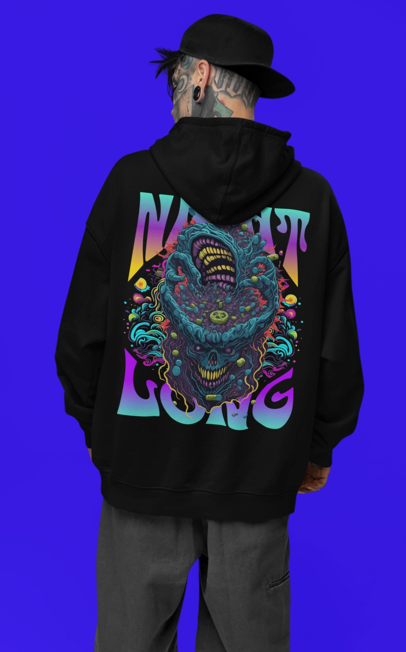 Rave all Night Long | Trance Hoodie