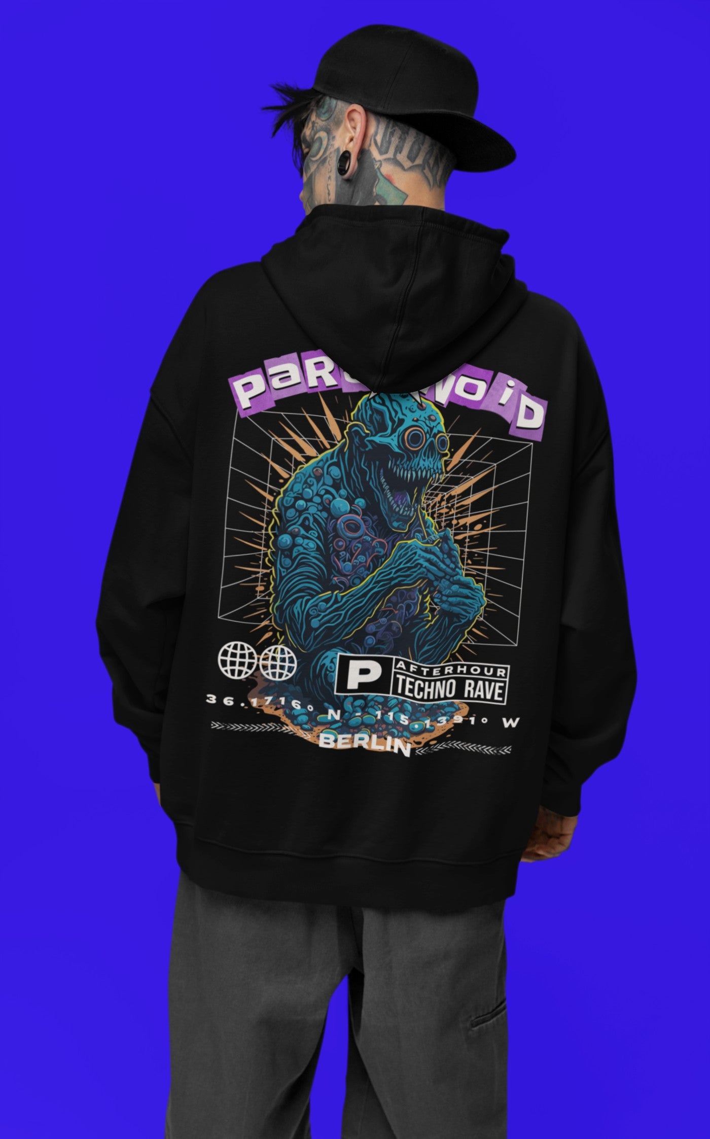 Paranoid Organism | Acid Hoodie