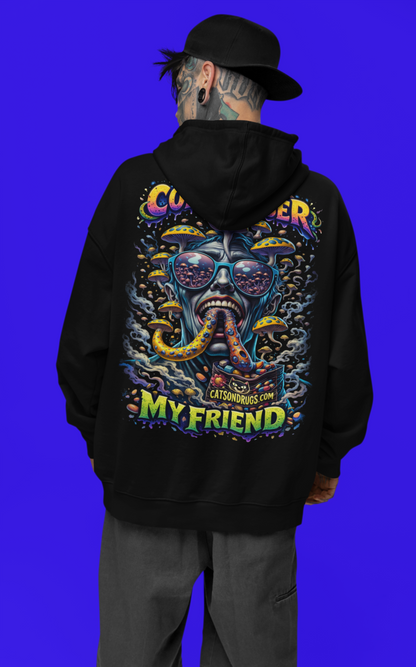 Trippy Hoodie | Come Closer My Friend