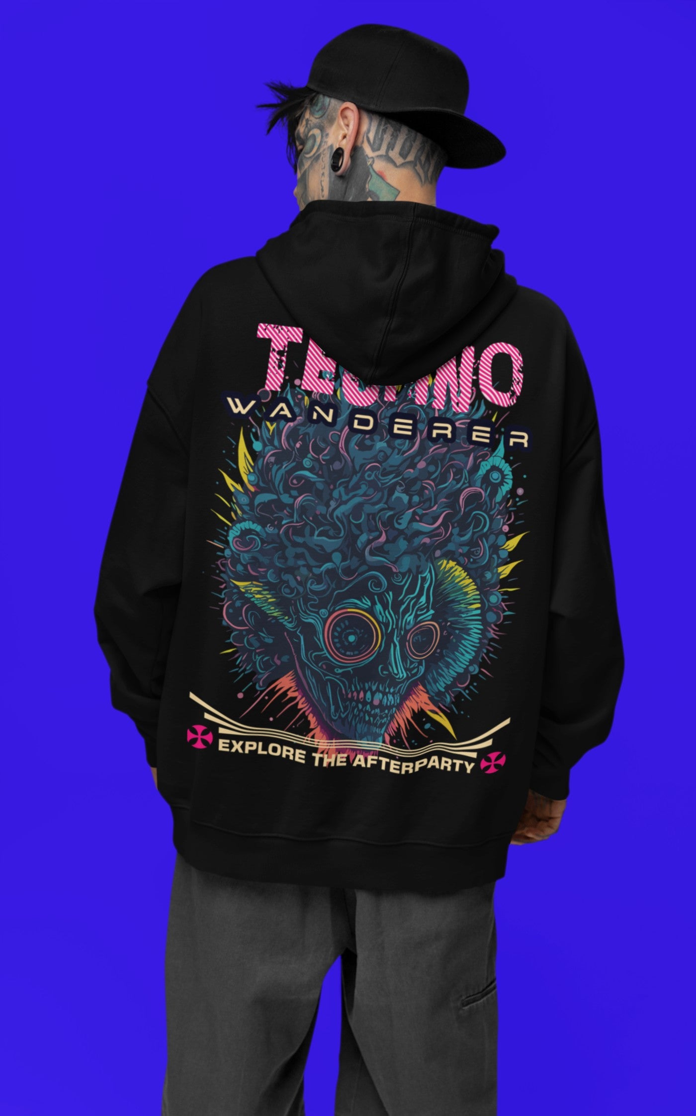 Techno Wanderer | Sudadera EDM