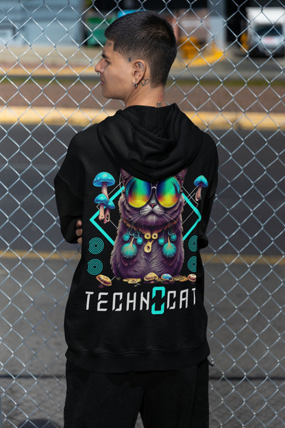 Diamond Techno Cat | Sudadera EDM