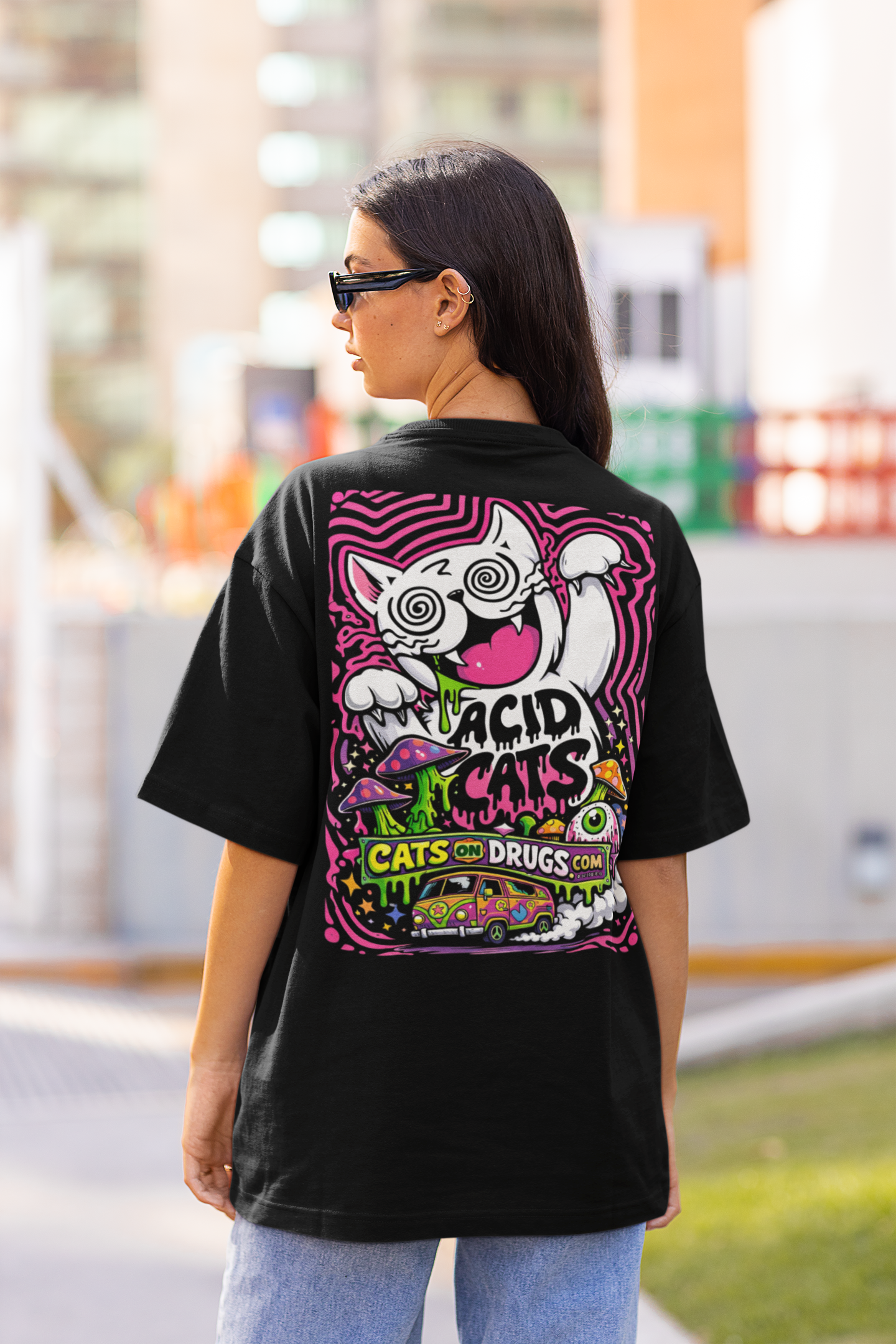 Acid Cat | Psychedelic T-Shirt