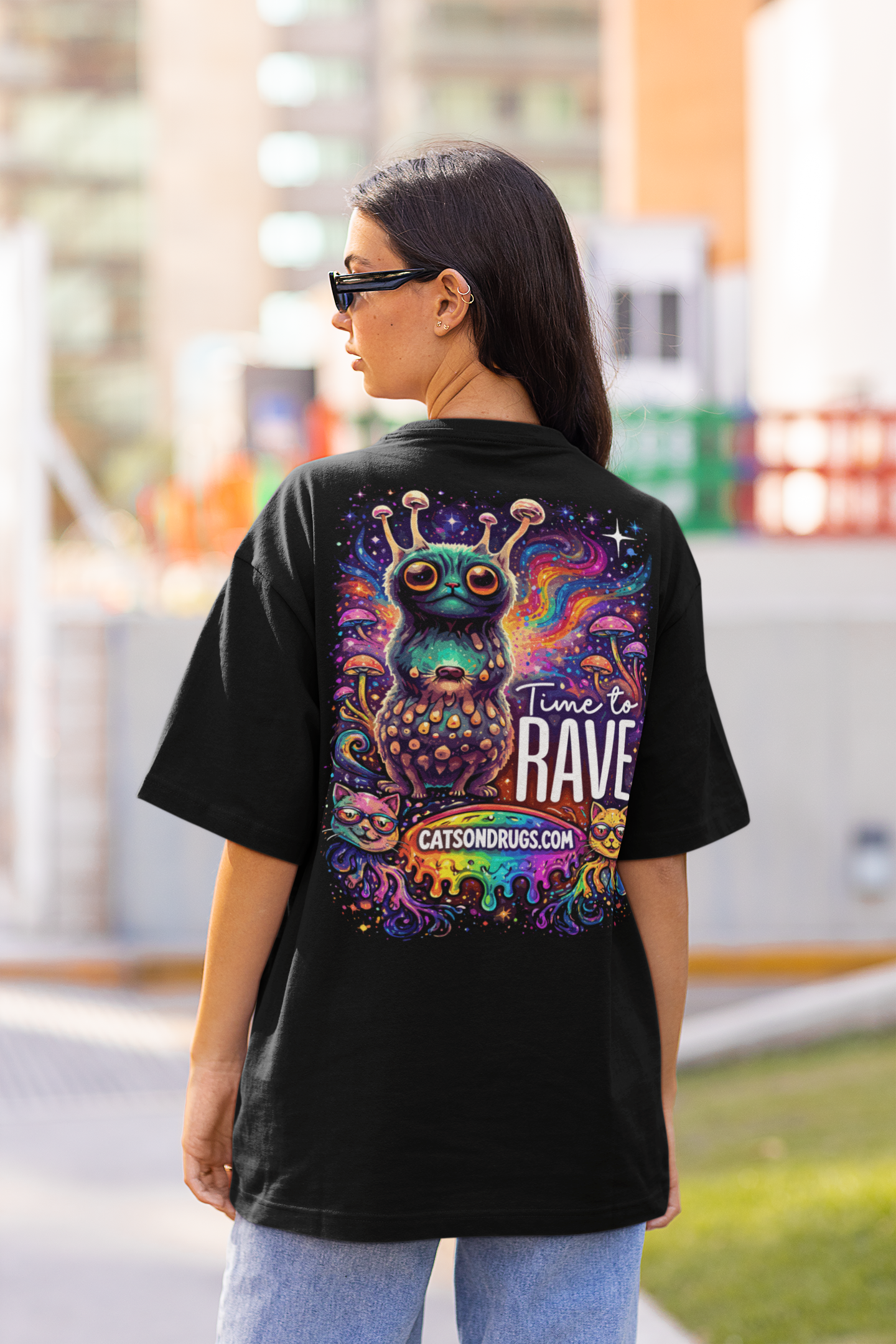 EDM T-Shirt | Time to Rave Organism