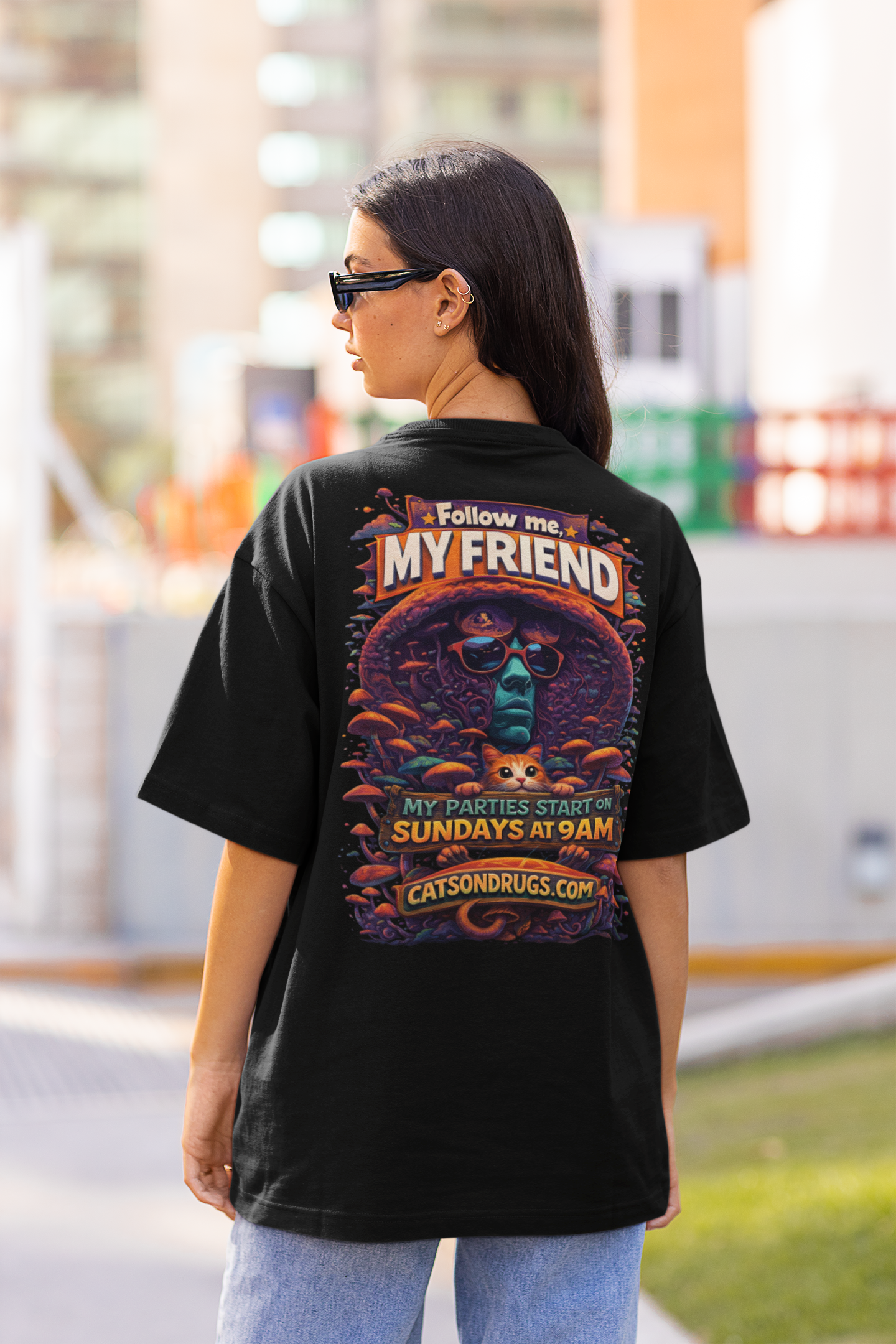 Psychedelic T-Shirt | Follow Me Organism
