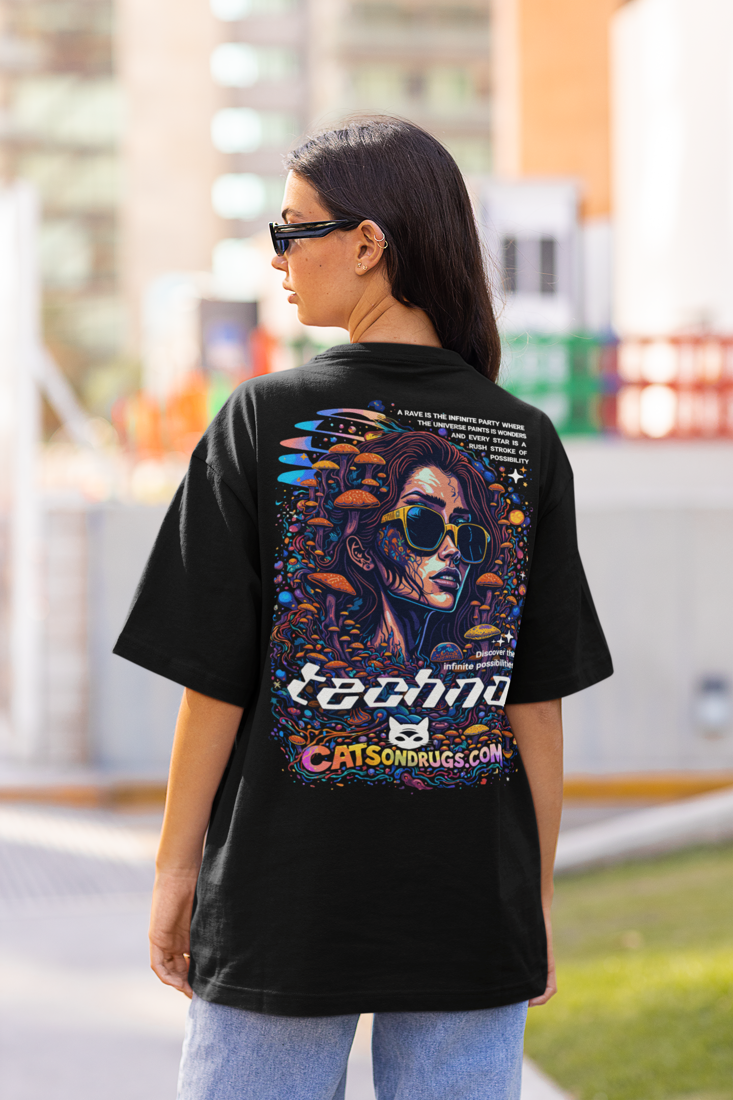 Rave Cover Girl | EDM T-Shirt