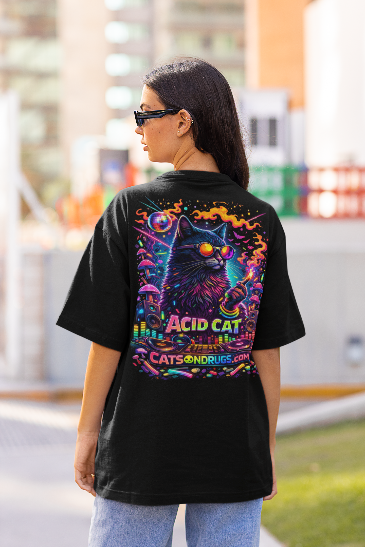Acid Cat | Rave T-Shirt