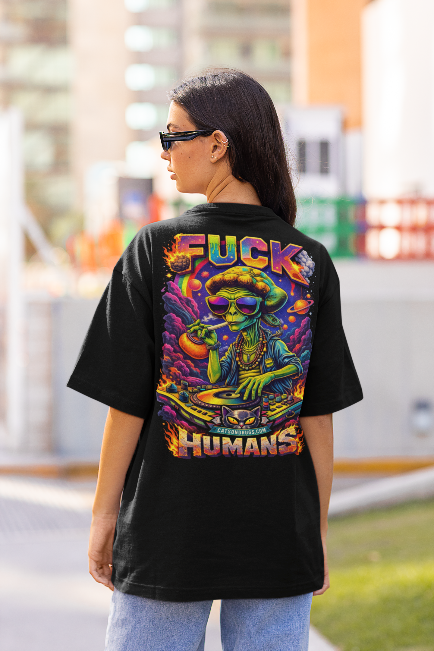 Psychedelic T-Shirt | Tippy Alien