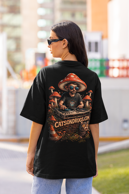 Psychedelic T-Shirt | Mushroom DJ