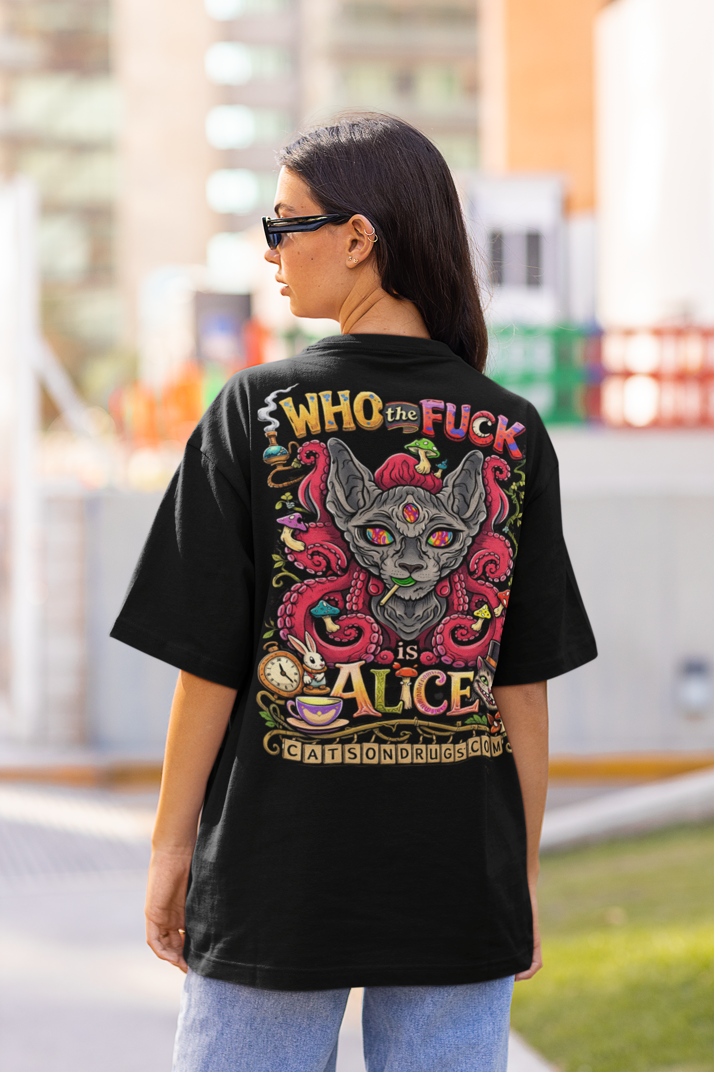Psychedelic T-Shirt | Who the Fuck is Alice