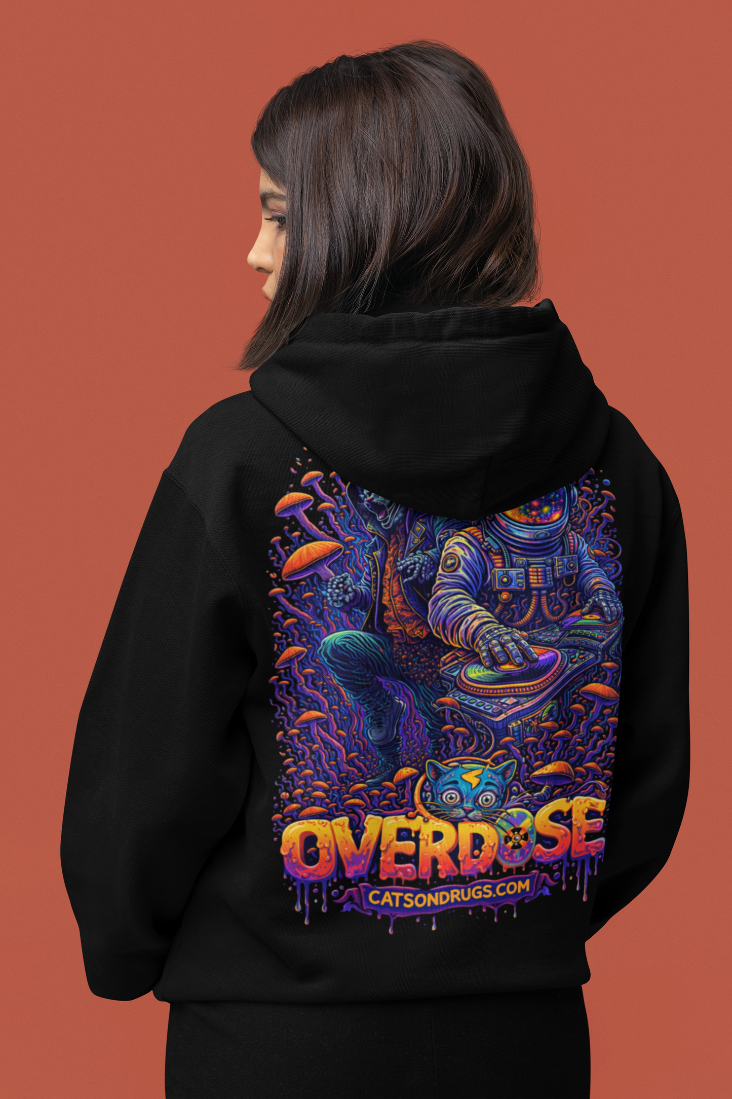 Trippy Hoodie | Psychedelic Raver