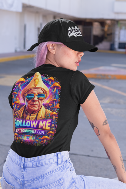 Follow Me Pope | Psychedelic T-Shirt