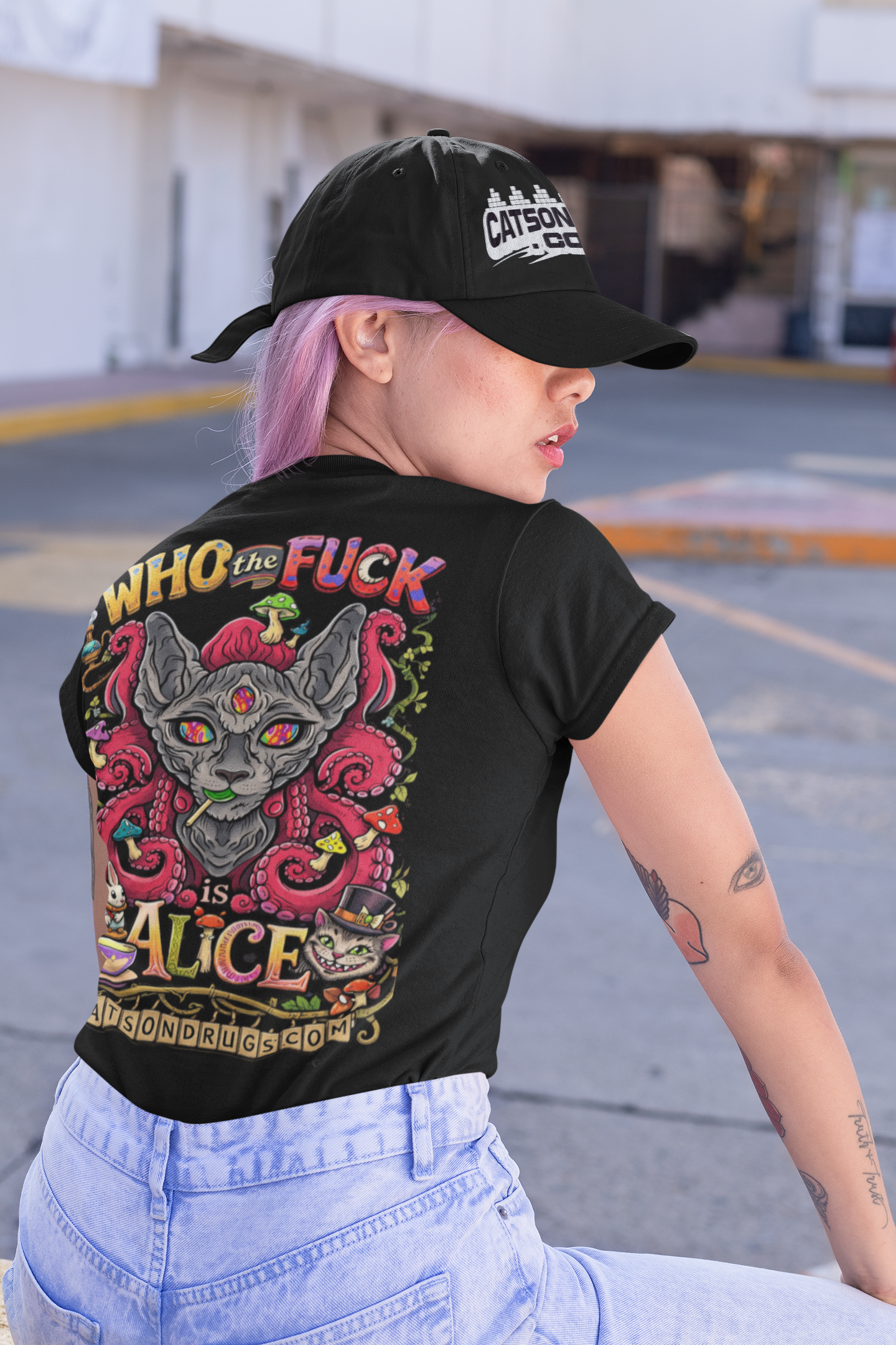 Psychedelic T-Shirt | Who the Fuck is Alice