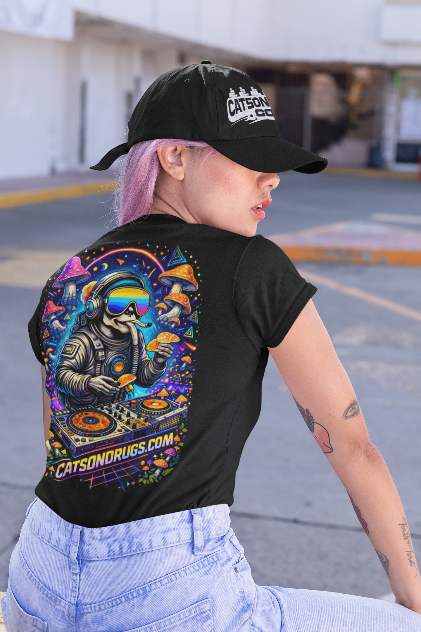 EDM T-Shirt | Psychedelic Astronaut | Ecstasy Edition