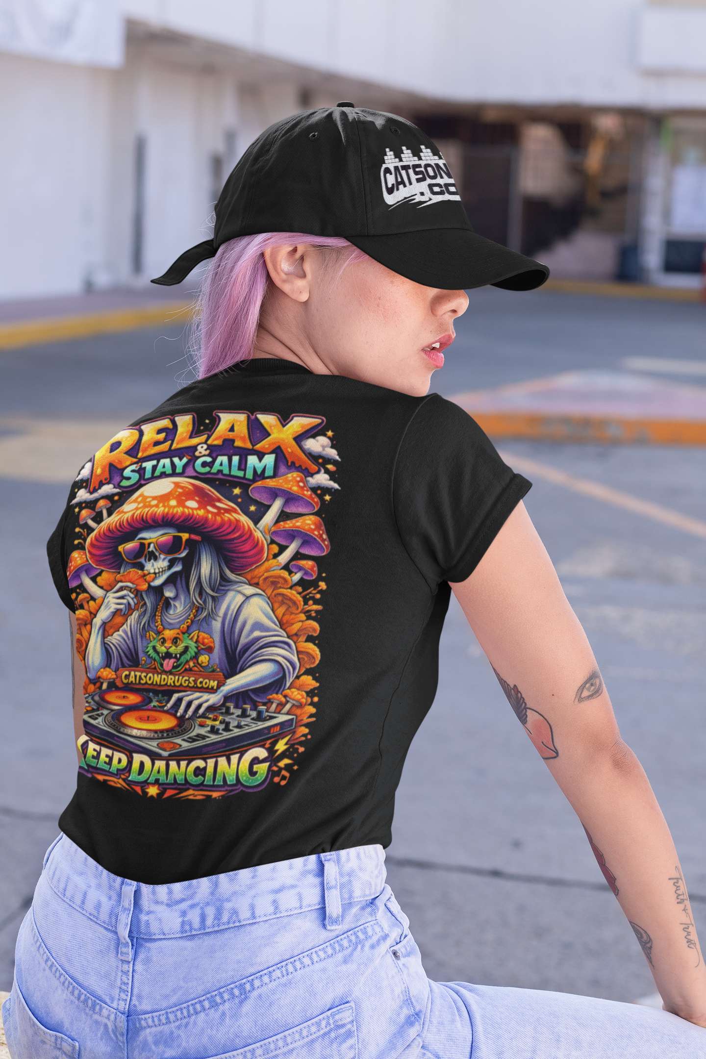 Rave T-Shirt | Stay Calm & Keep Dancing