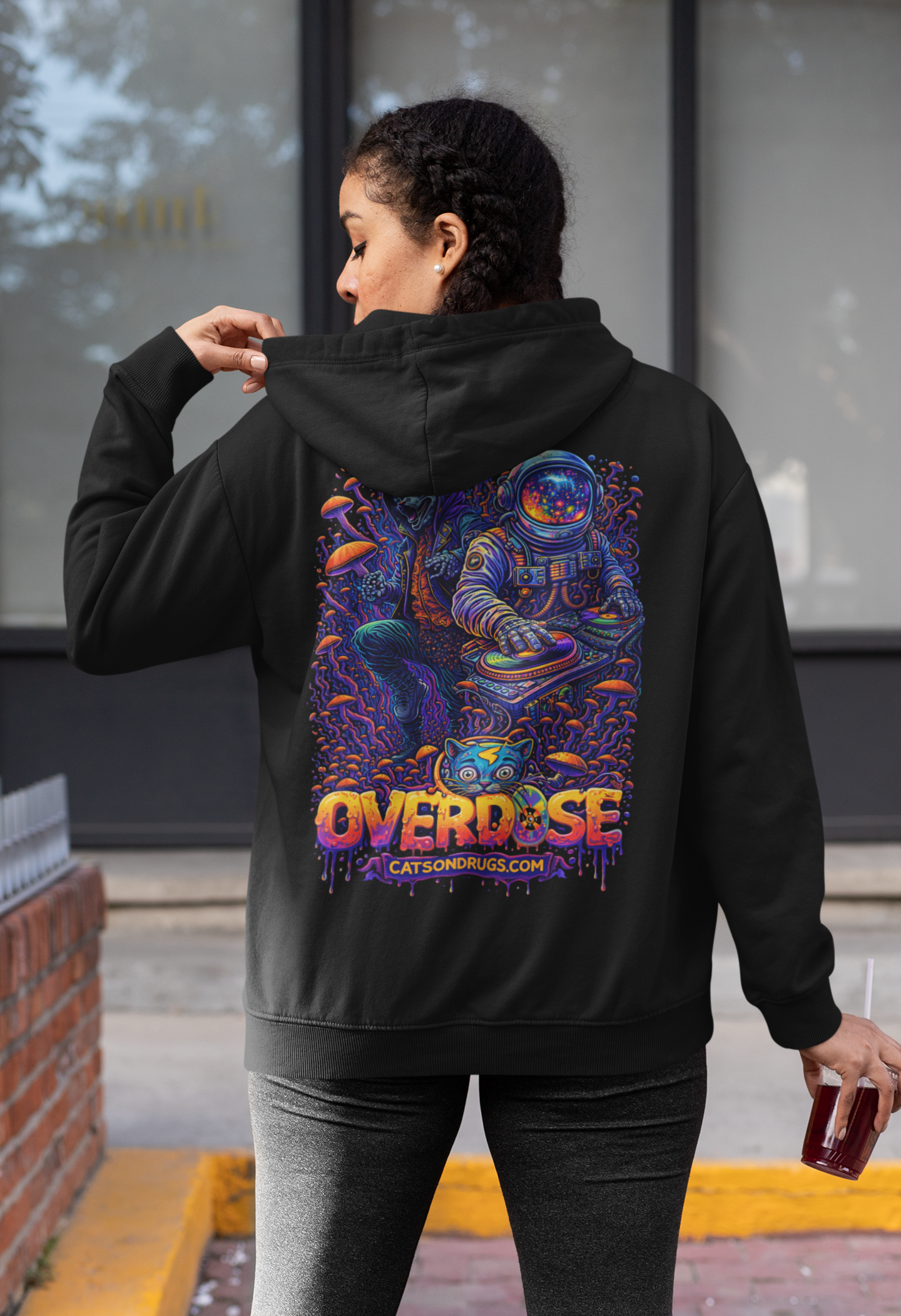 Trippy Hoodie | Psychedelic Raver