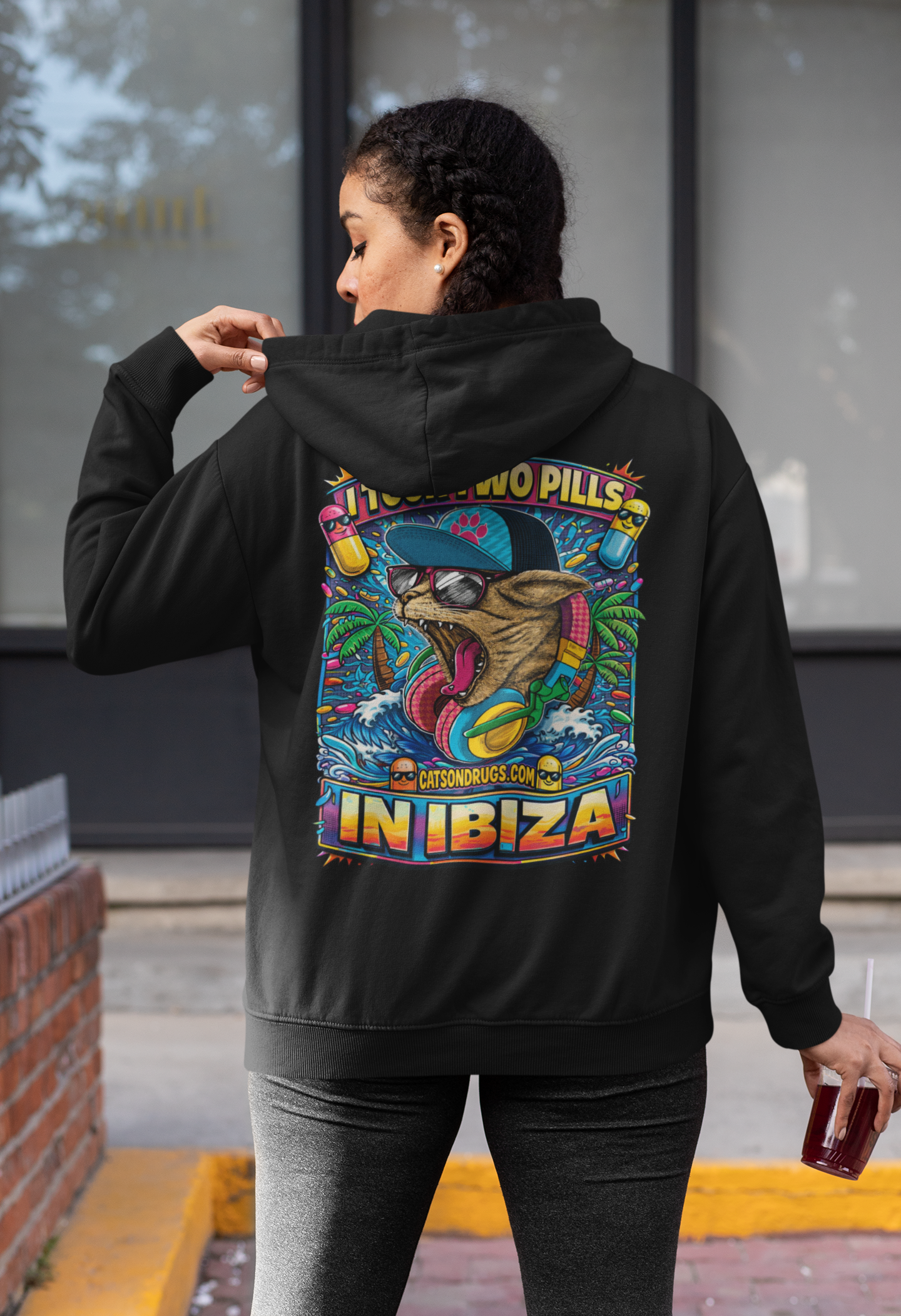 Two Pills in Ibiza | Festival Hoodie