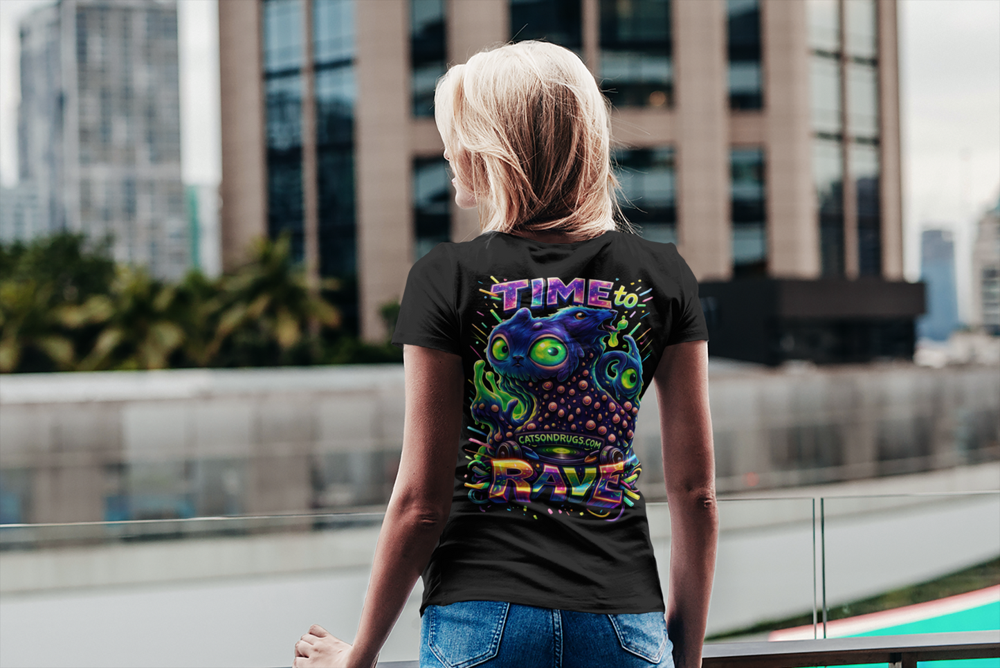 Techno T-Shirt | Time to Rave