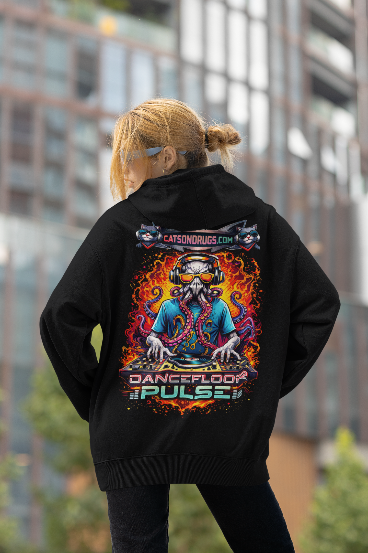 Dancefloor Pulse | EDM Hoodie