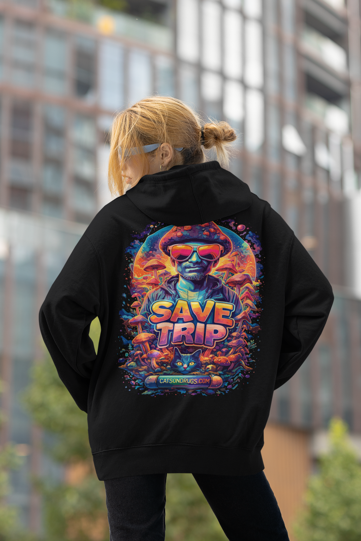 Psychedelic Hoodie | Save Trip
