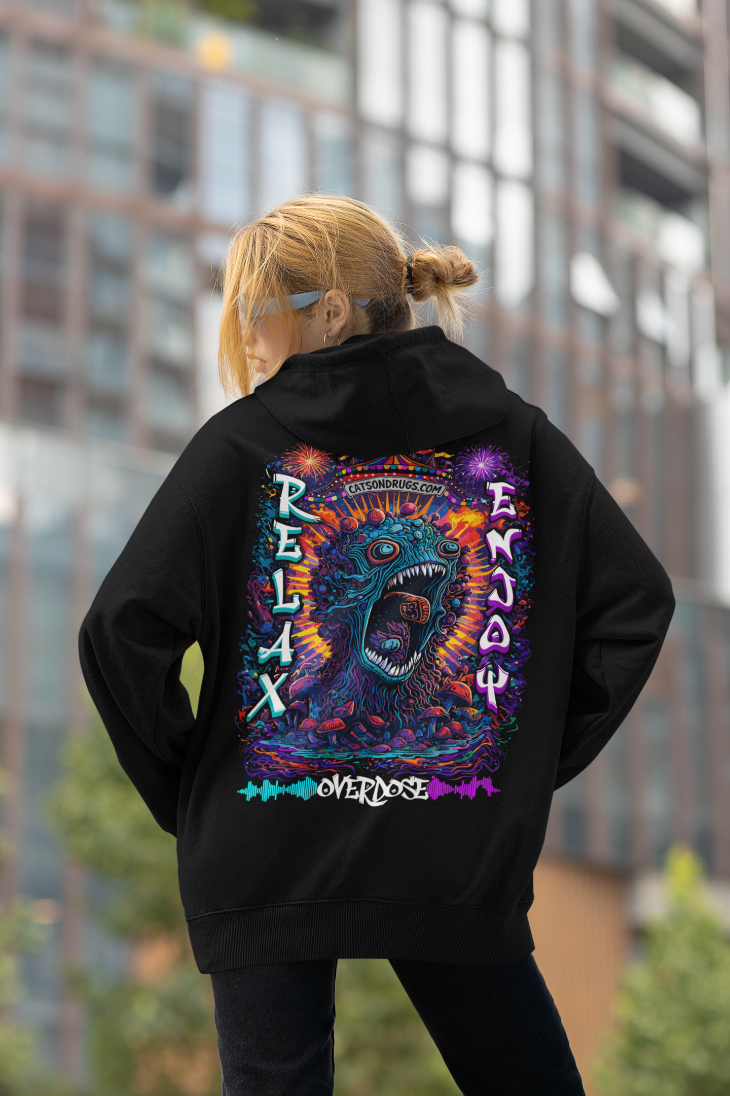 Acid Hoodie | Enjoy the Overdose