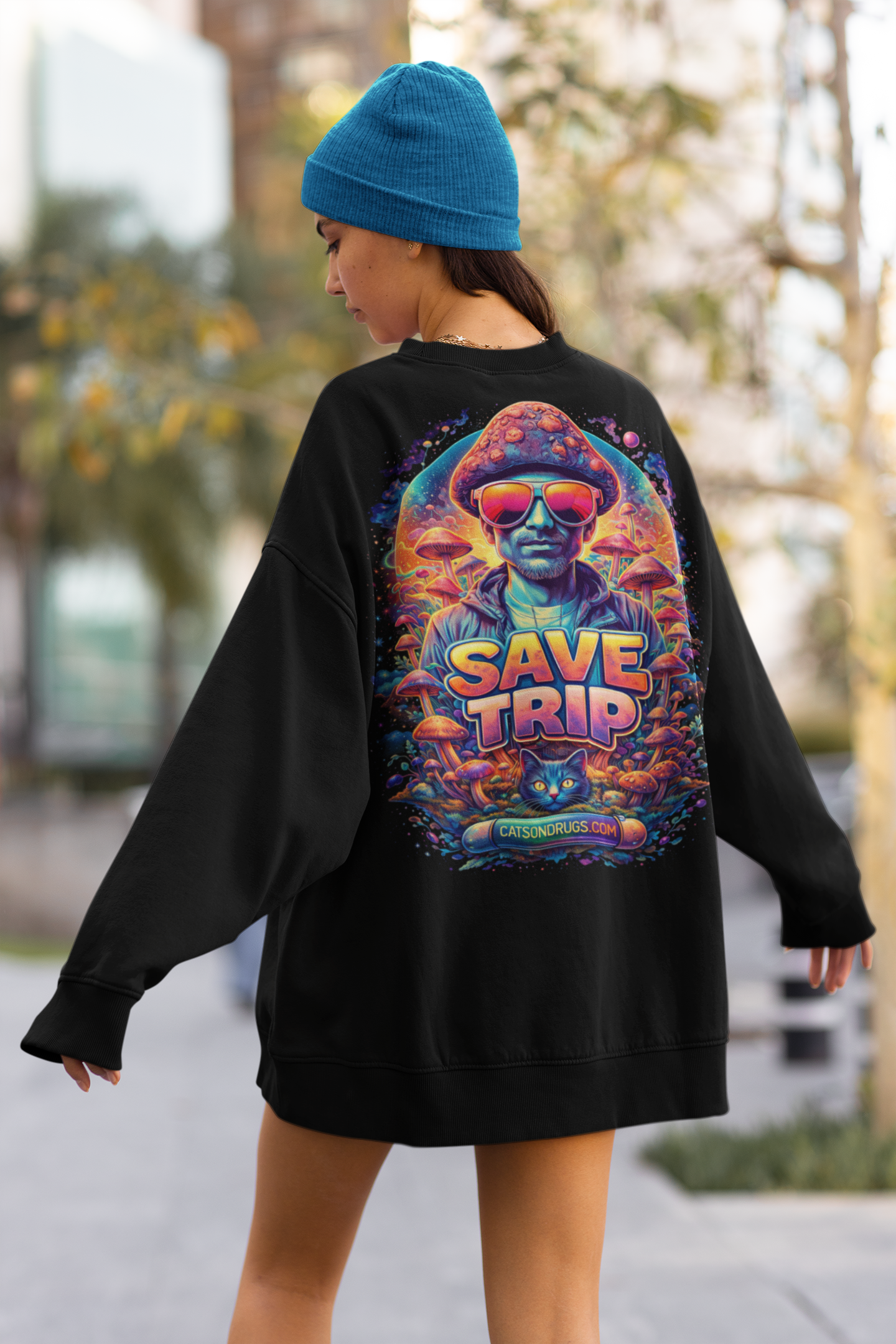 Psychedelic Sweatshirt | Save Trip