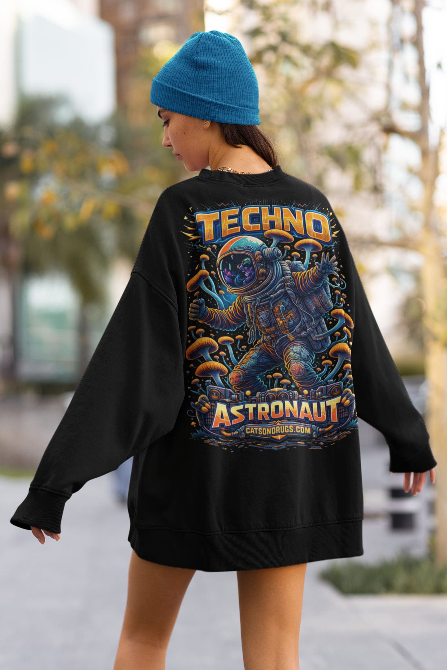 Acid Sweatshirt | Techno Astronaut