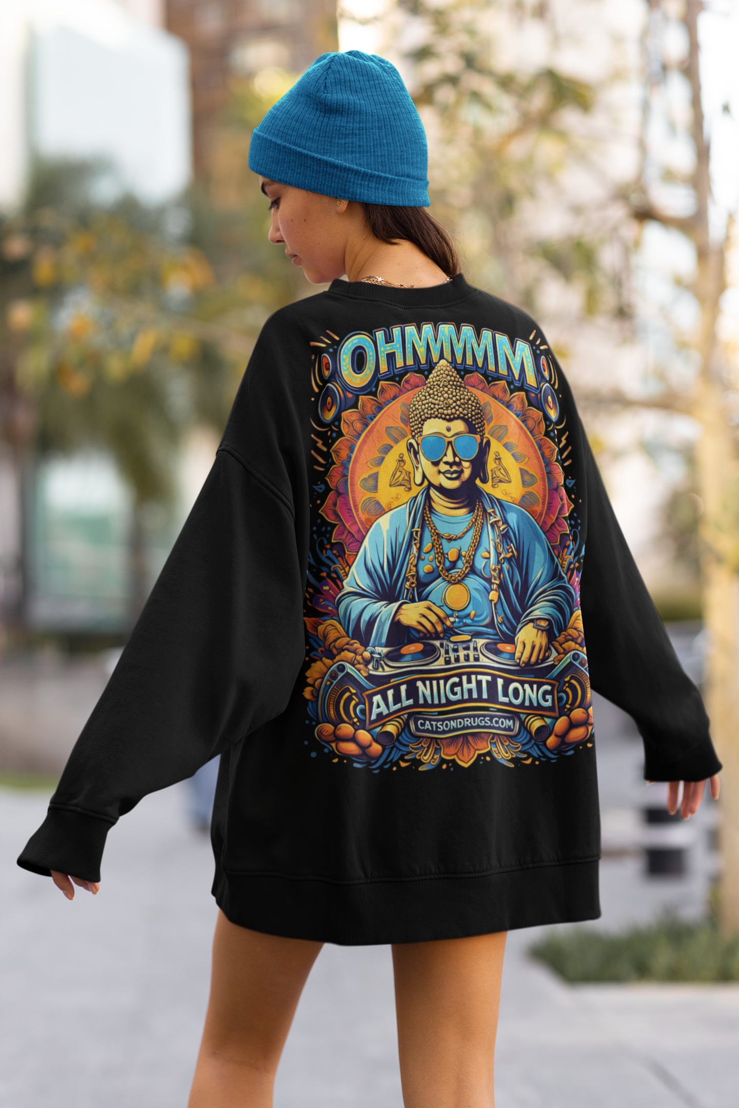 Psychedelic Sweatshirt | Trippy Buddha