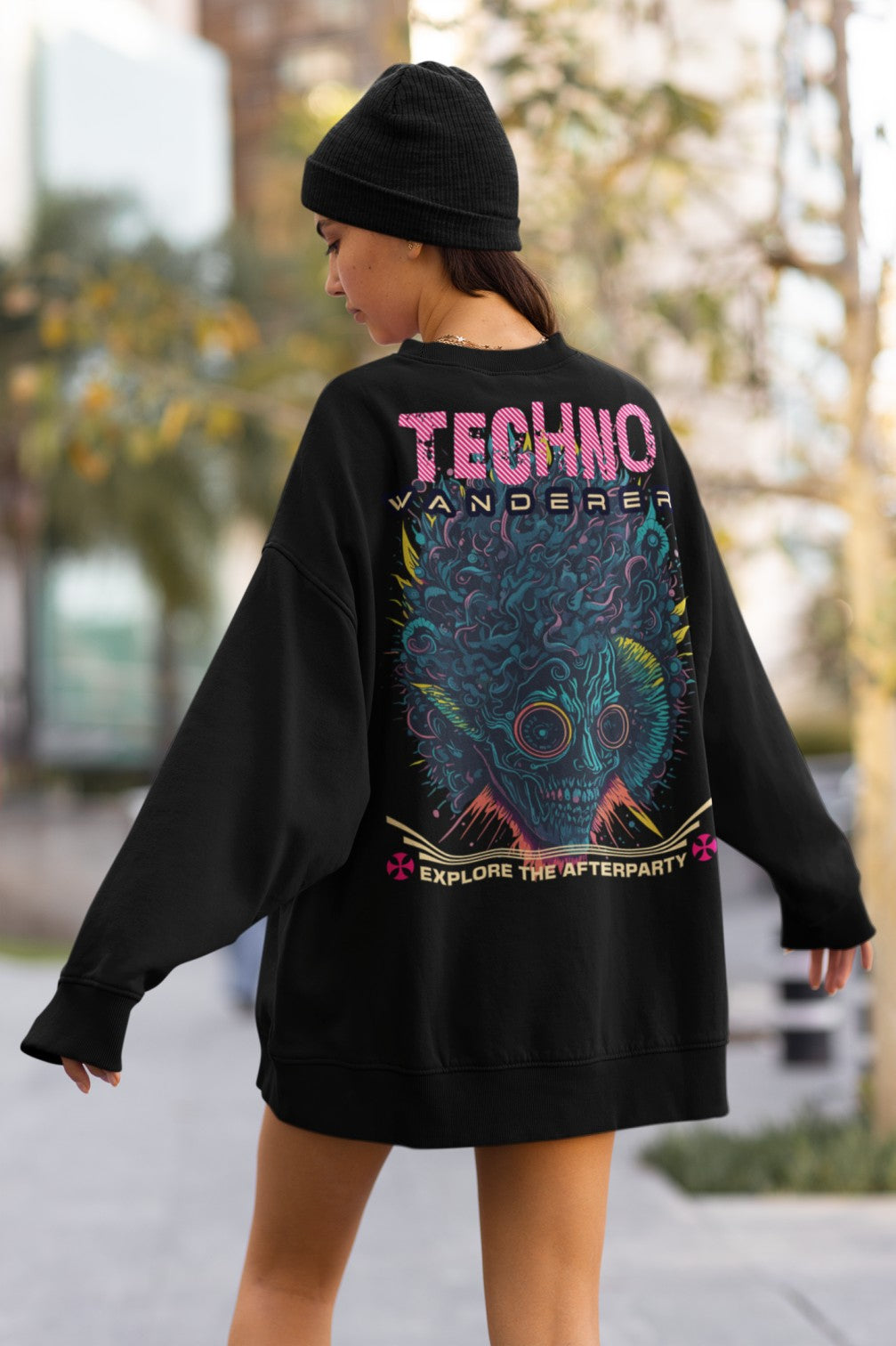 Techno Sweatshirt | Techno Wanderer