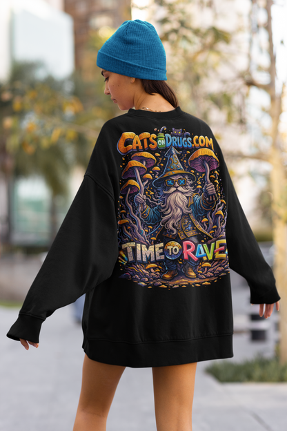 Trippy Sweatshirt | Time to Rave