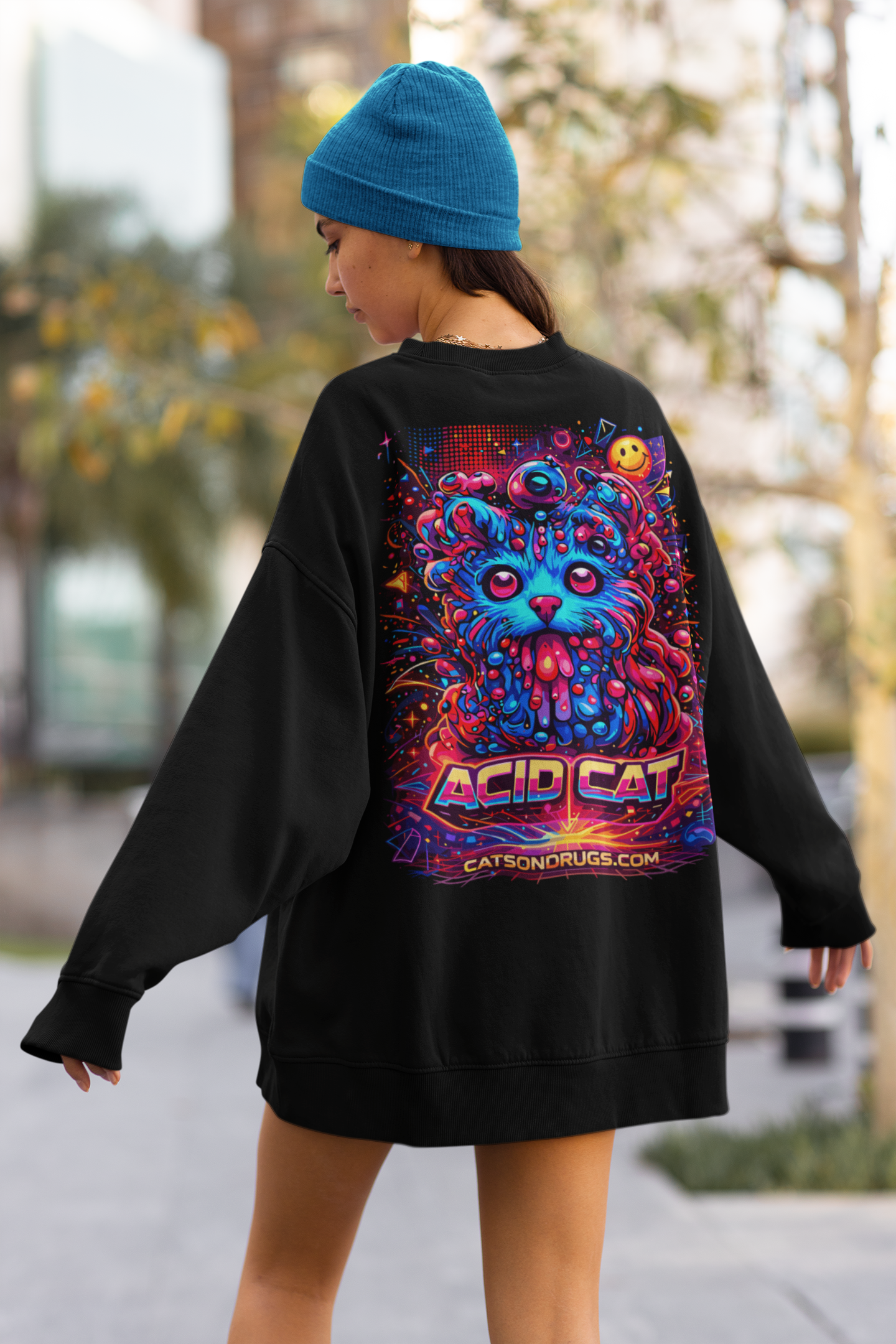 Acid Sweatshirt | Acid Cat