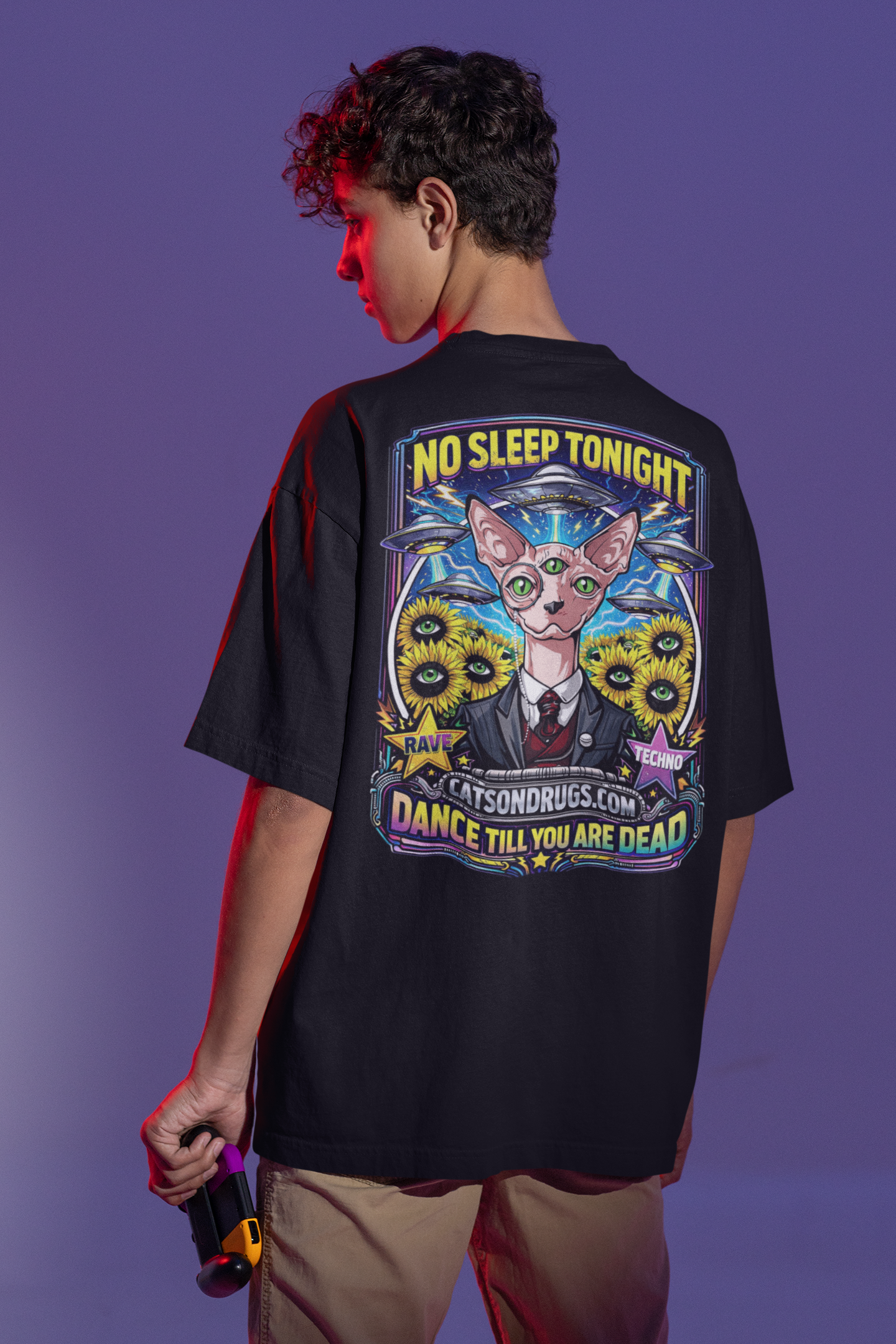 Rave T-Shirt | No Sleep Tonight