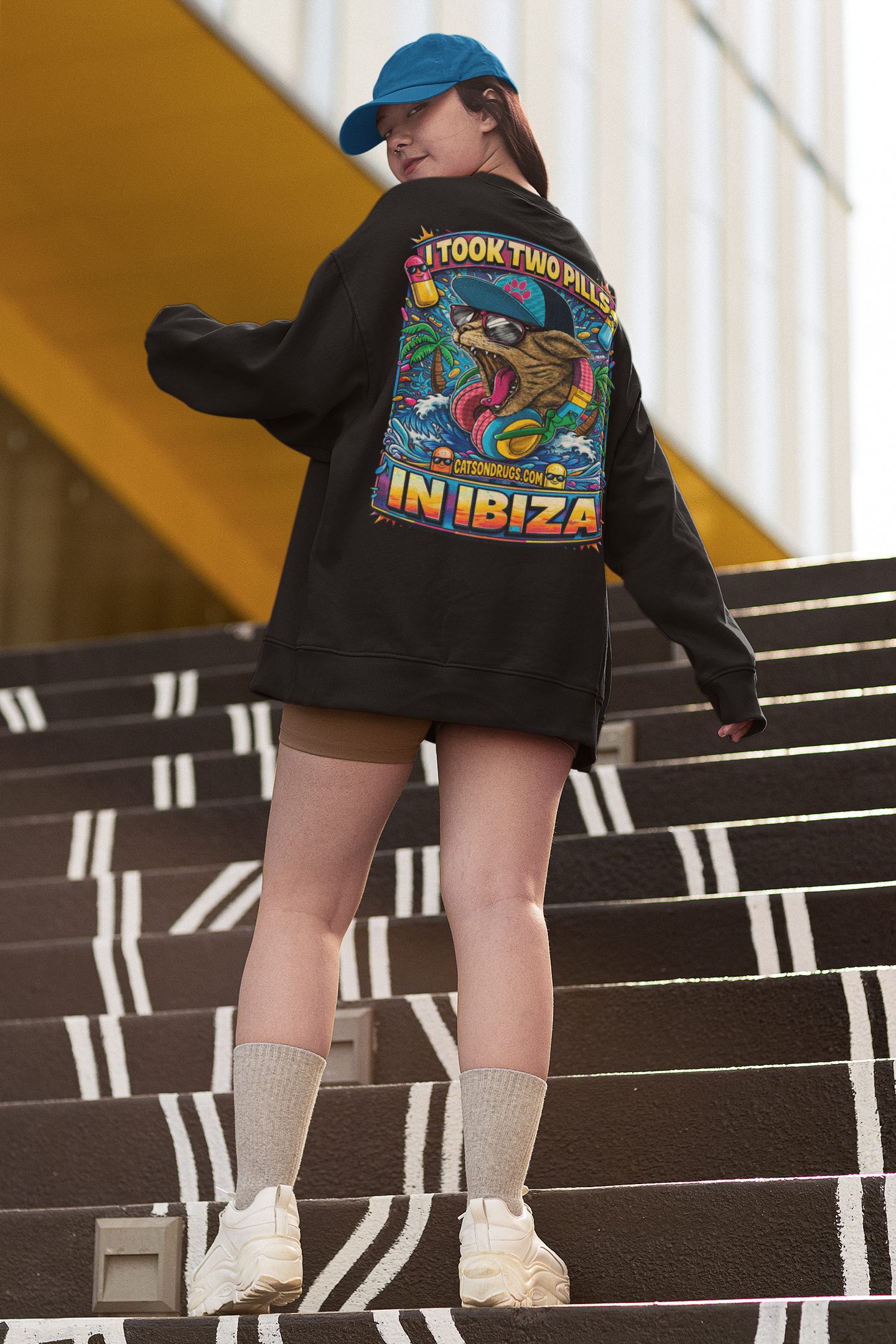 Underground Sweatshirt | Two Pills in Ibiza