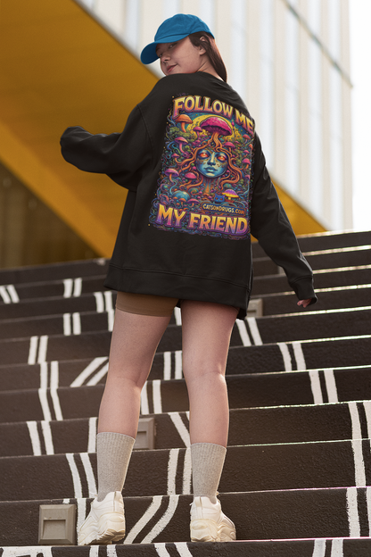 Psychedelic Sweatshirt | Follow Me