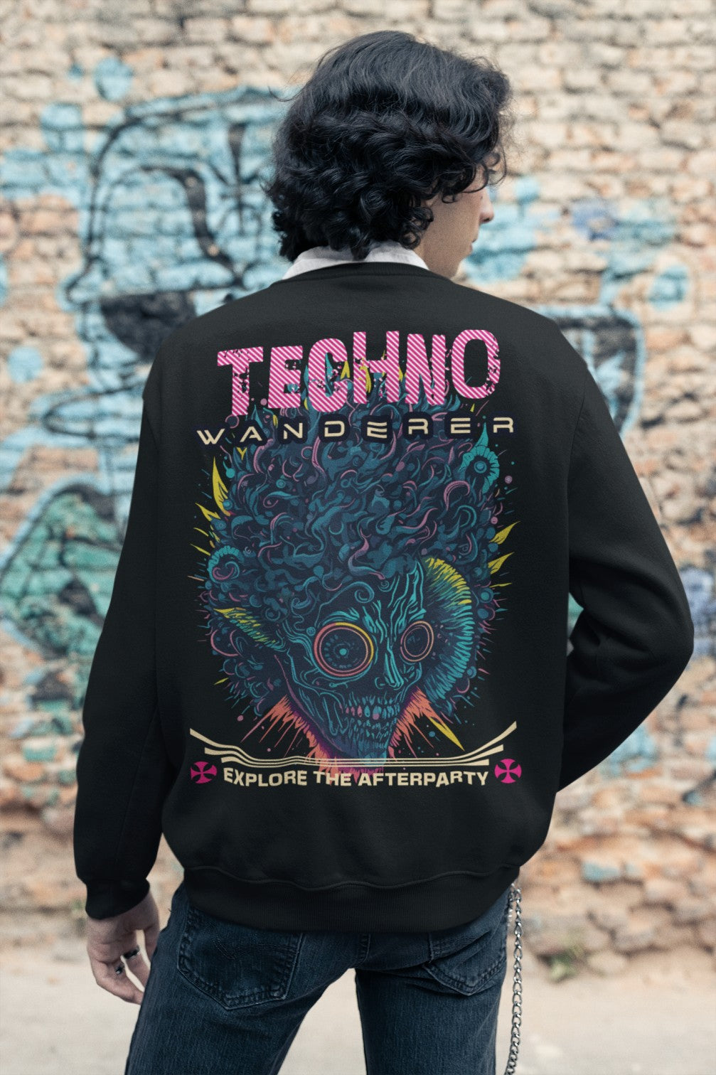 Techno Sweatshirt | Techno Wanderer