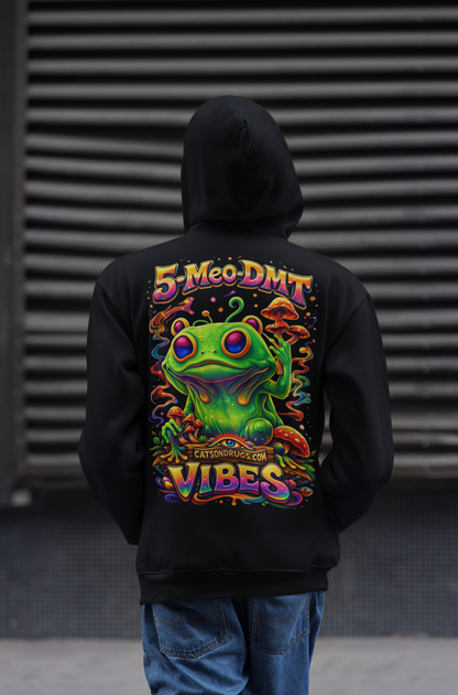 Psychedelic Hoodie | DMT Frog