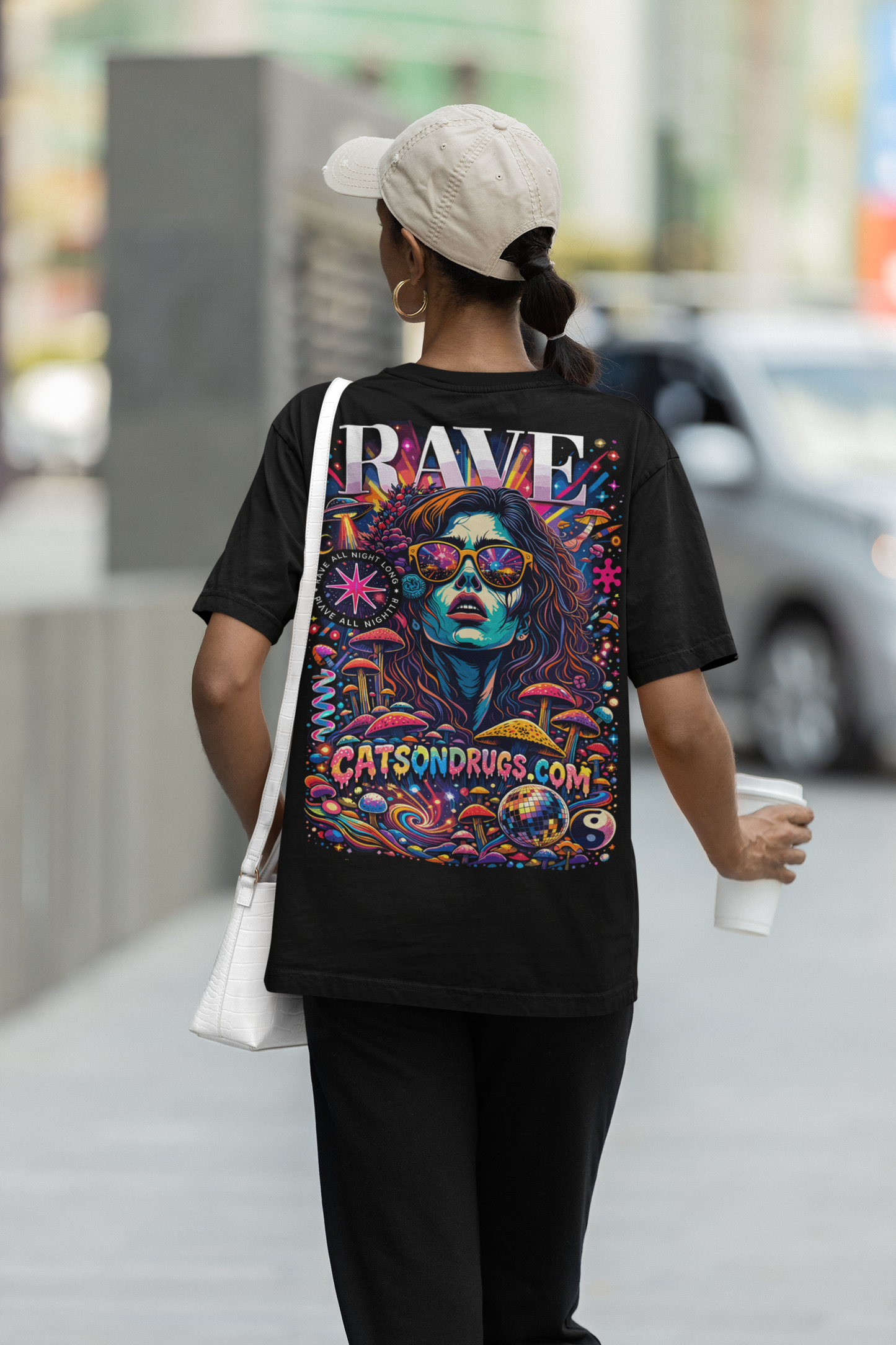 Rave Fashion | Rave Cover Girl T-Shirt